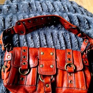 Never used Leather Abaco Shoulder Bag